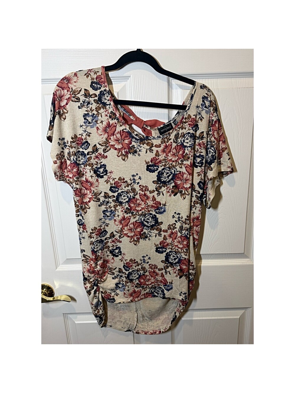 Floral Short Sleeve Top